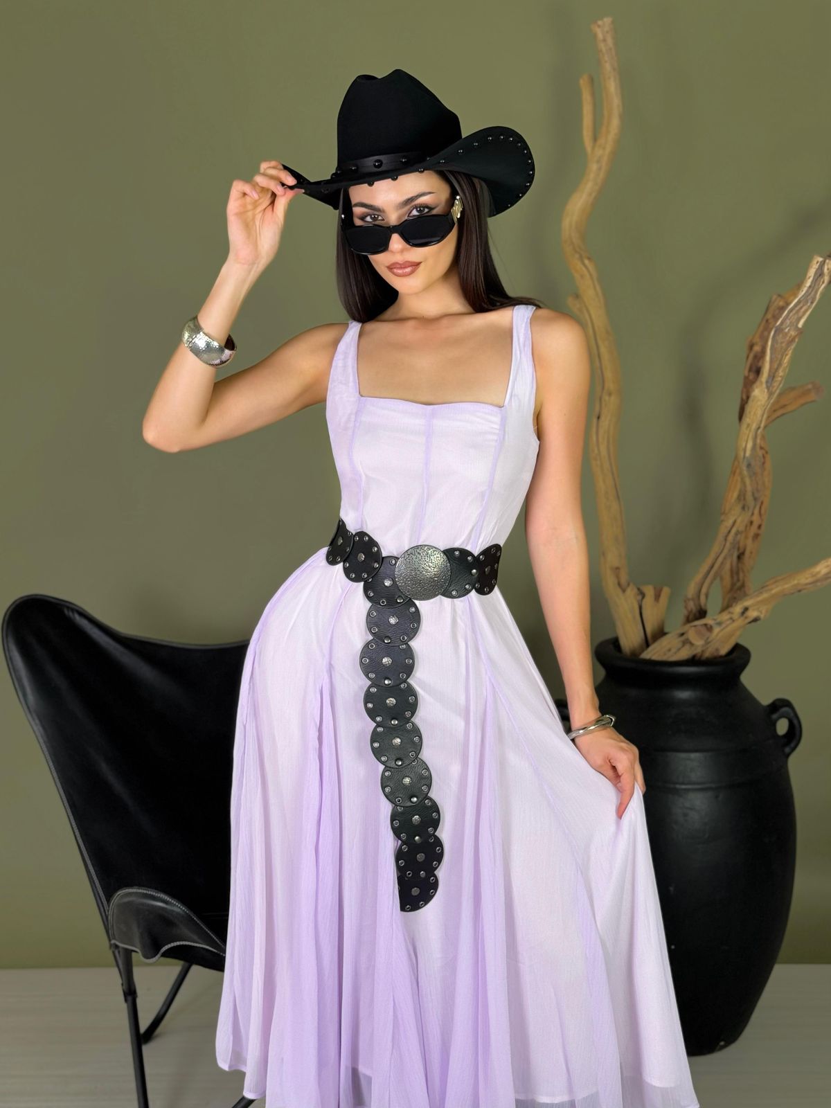 Vestido “Western Gasa”