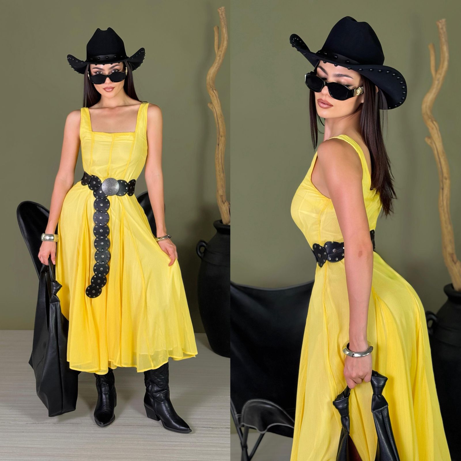 Vestido “Western Gasa”